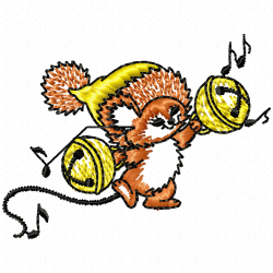 Cats Embroidery Design 12